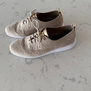 Cole Haan 2.ZEROGRAND STCHLTE:RYE KNIT/OPTC WHIT